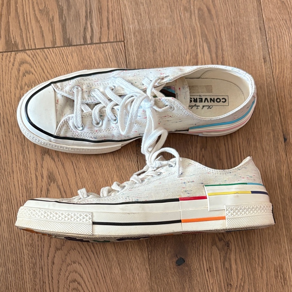 Converse Custom Platform Pride Sneakers